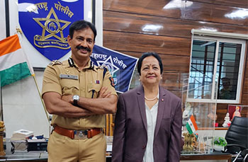 Krishna Prakash IPS with Chairman